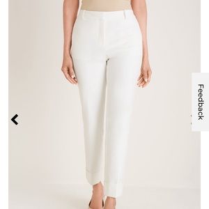 Chicos fly front ankle pants